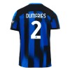 Camiseta de fútbol Inter Milan Dumfries 2 Primera Equipación 23-24 - Hombre